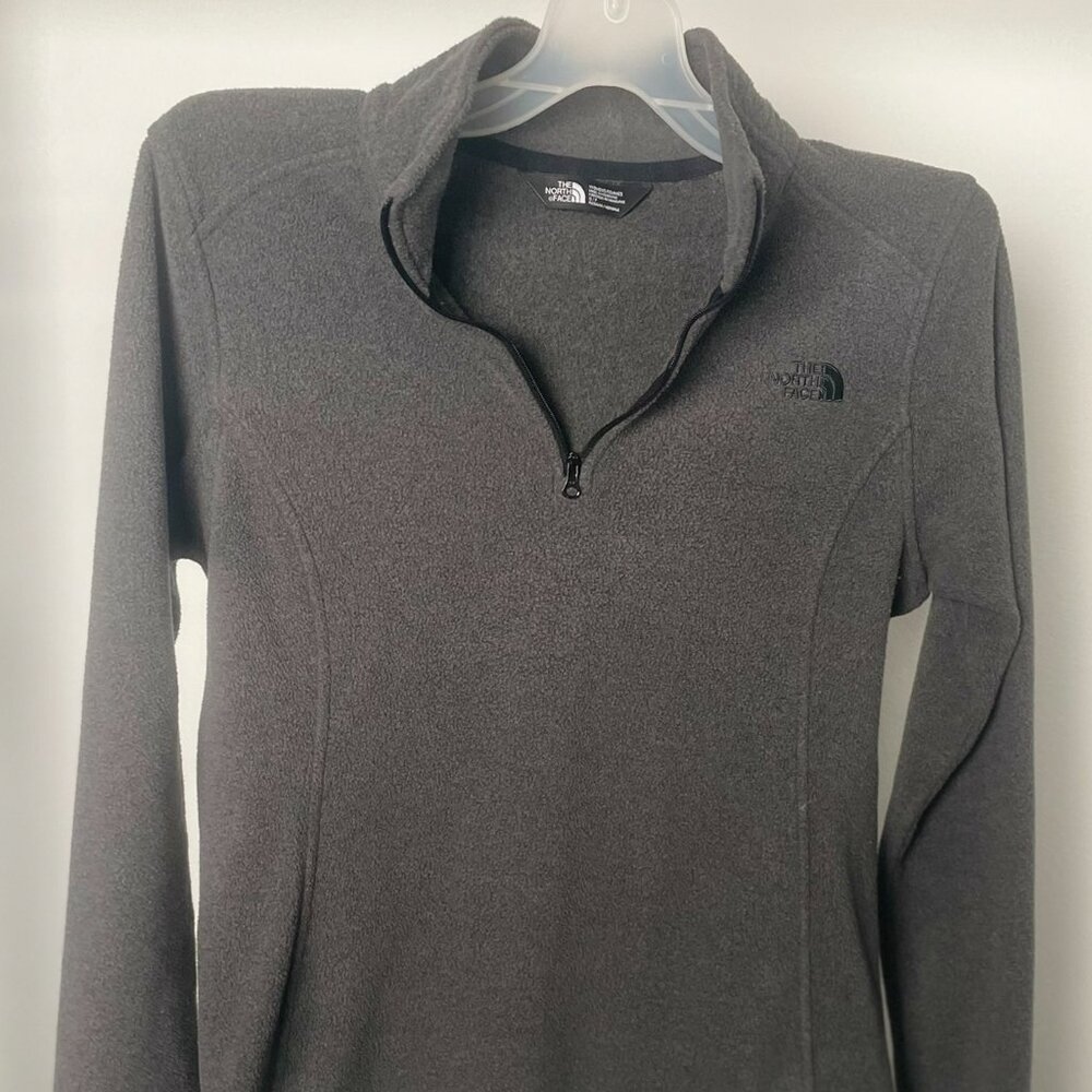 North Face Gray Fleece